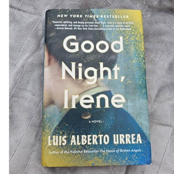 Good Night, Irene by Luis Alberto Urrea New York Times Bestseller Novel - Picture 1 of 5